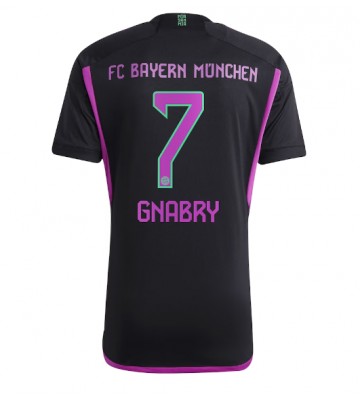 Bayern Munich Serge Gnabry #7 Replika Udebanetrøje 2023-24 Kortærmet